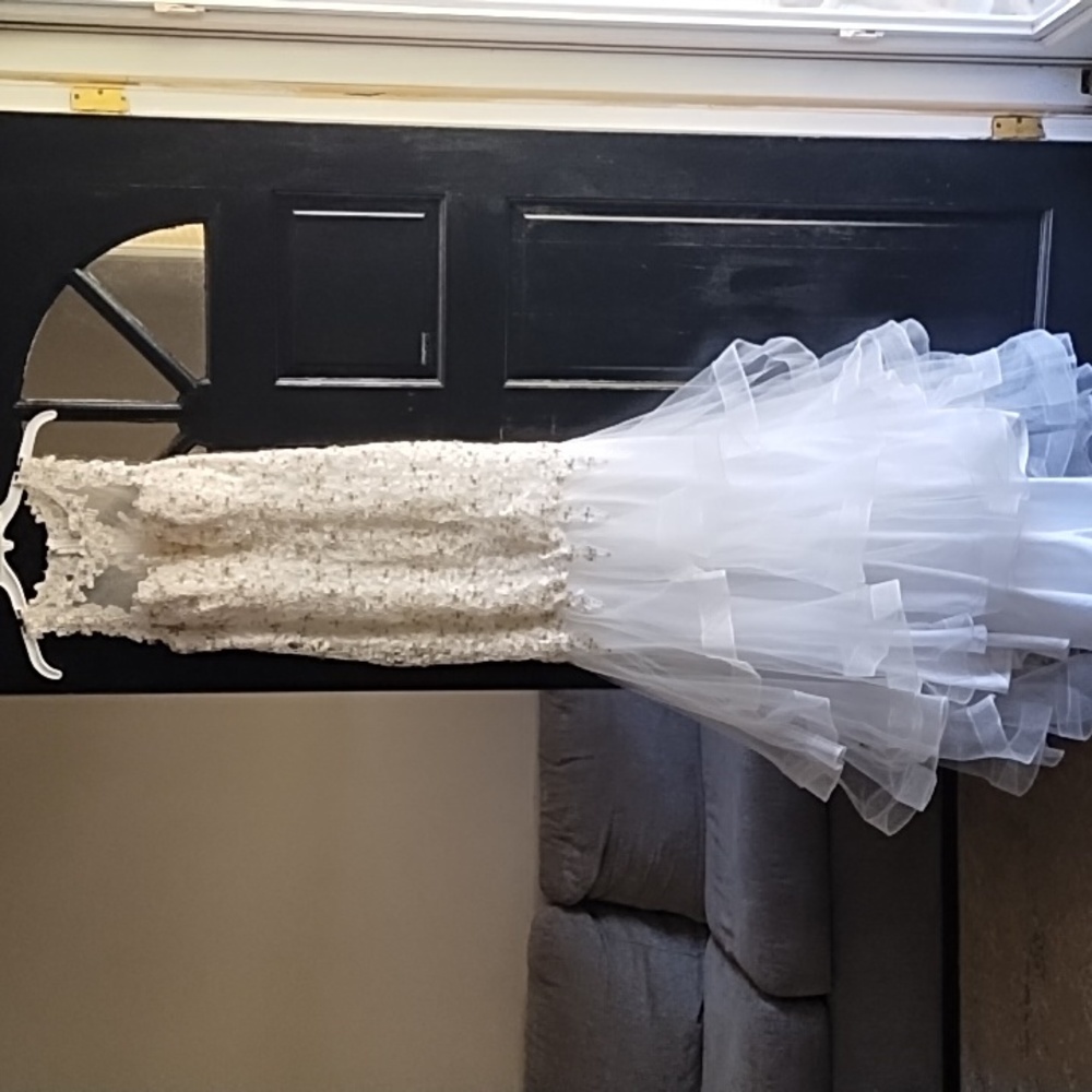 Supposed to be wedding dress let's just say it didn't work out 😅